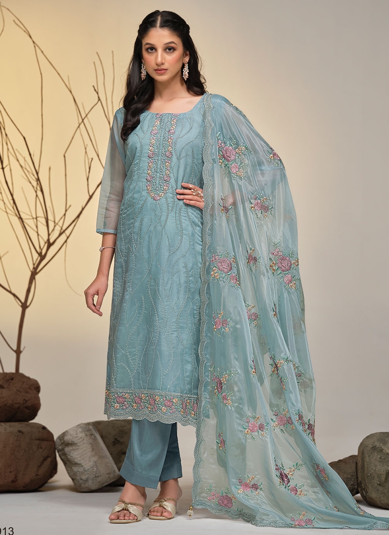 Picturesque Organza Trendy Salwar Kameez