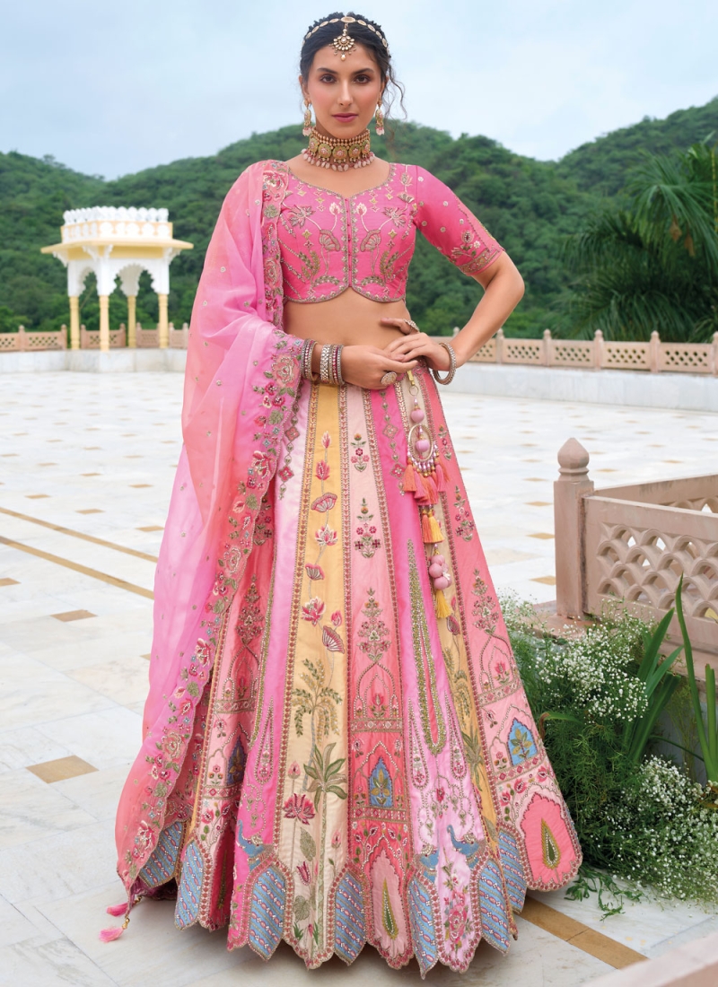 Pink Color Lehenga Choli