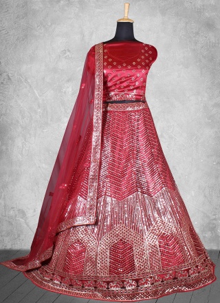 Pristine Net Trendy Lehenga Choli