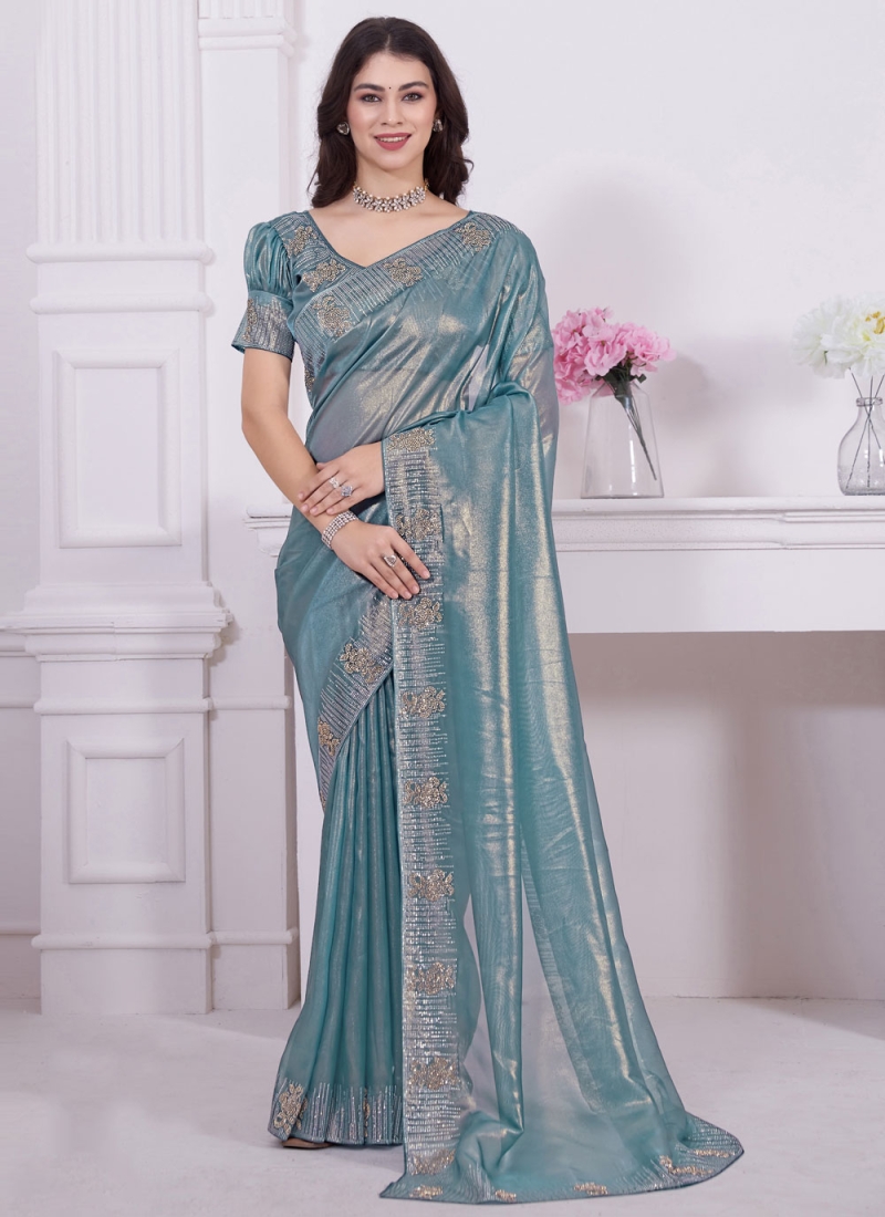 Prominent Zircon Classic Saree