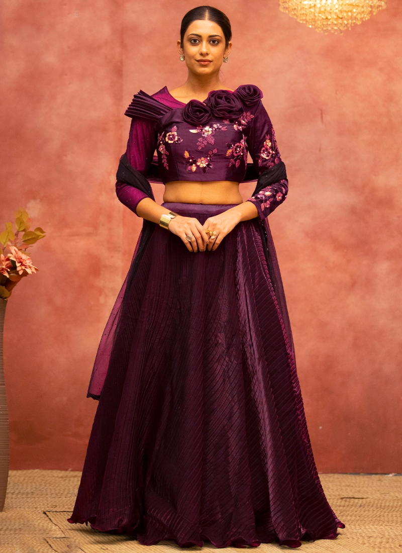 Plain sale ghagra choli