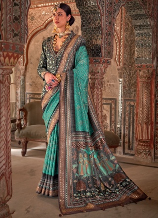 Rama Fancy Traditional Saree