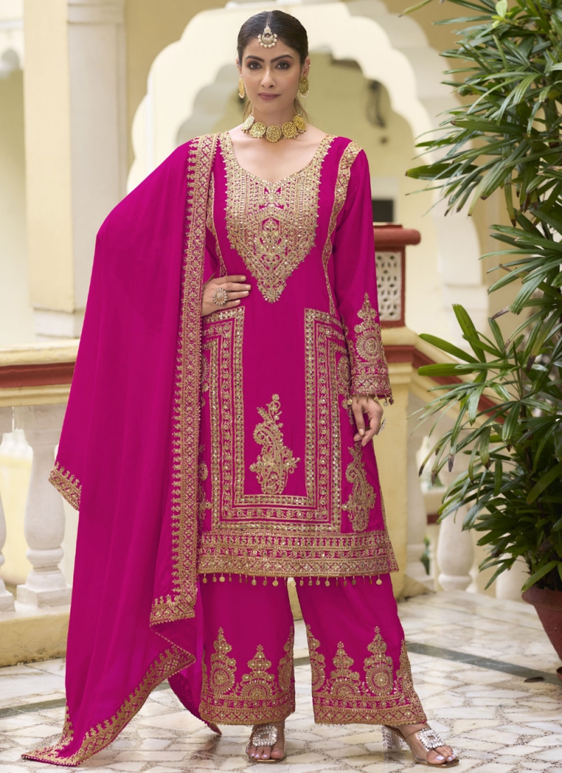 Rani Mehndi Designer Salwar Kameez