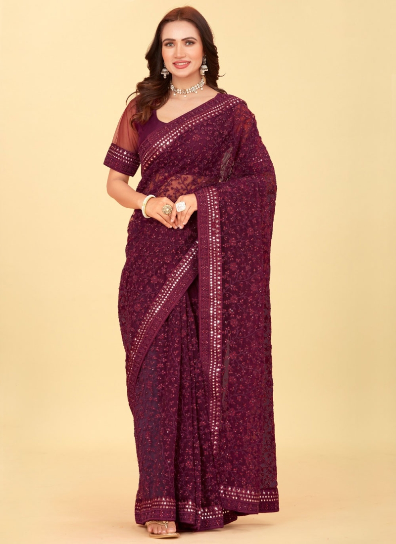 Savory Net Classic Saree