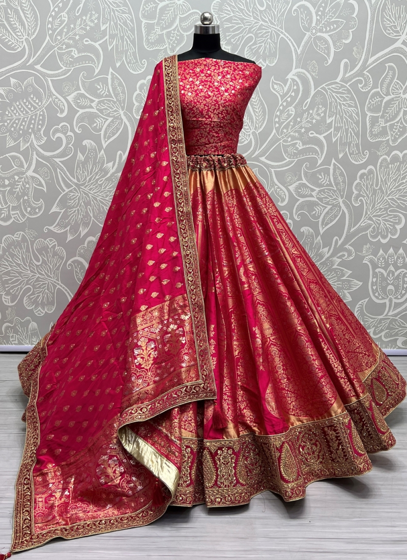 Indian Designer Red With Black Net Lehenga Choli Dupatta With Stitched  Georgette Banarasi Gold Print Blouse for Women and Girl Wedding - Etsy