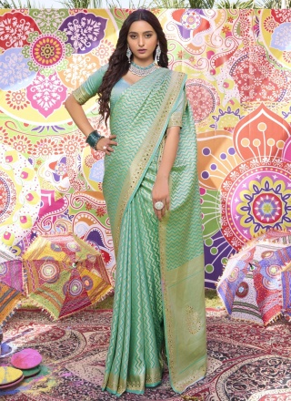 Sea Green Wedding Classic Saree