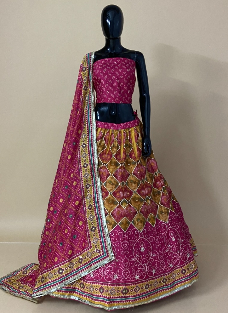 Silk Designer Lehenga Choli