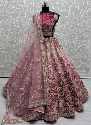 Simplistic A Line Lehenga Choli For Bridal