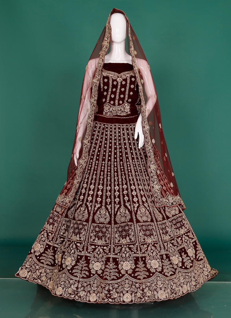 Soft Net Cut Dana Designer Lehenga Choli