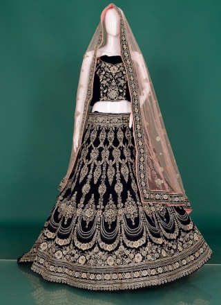 Soft Net Designer Lehenga Choli