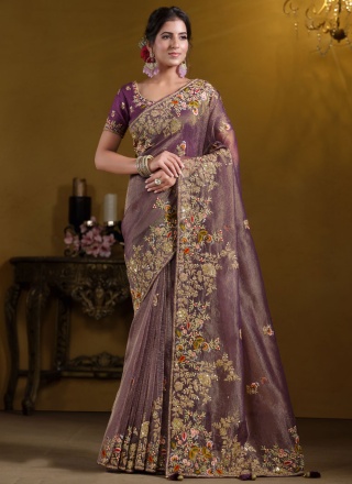 Specialised Thread Traditional Saree