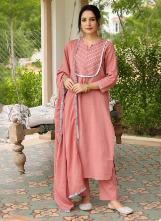 Subtle Cotton Ceremonial Trendy Salwar Suit