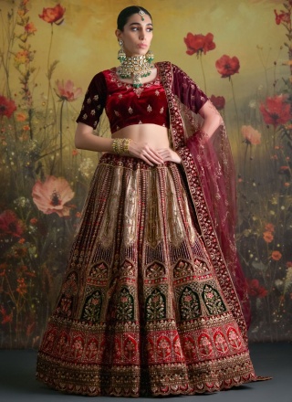 Sunshine Multi Colour Trendy Lehenga Choli