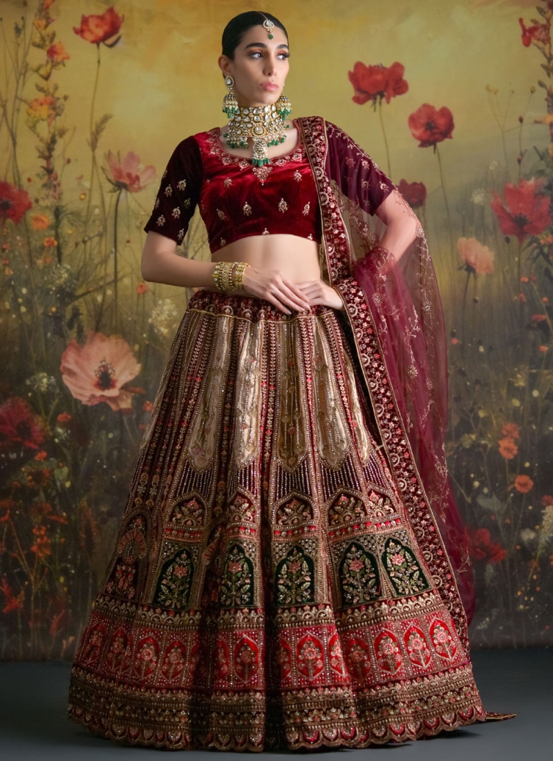 Sunshine Multi Colour Trendy Lehenga Choli