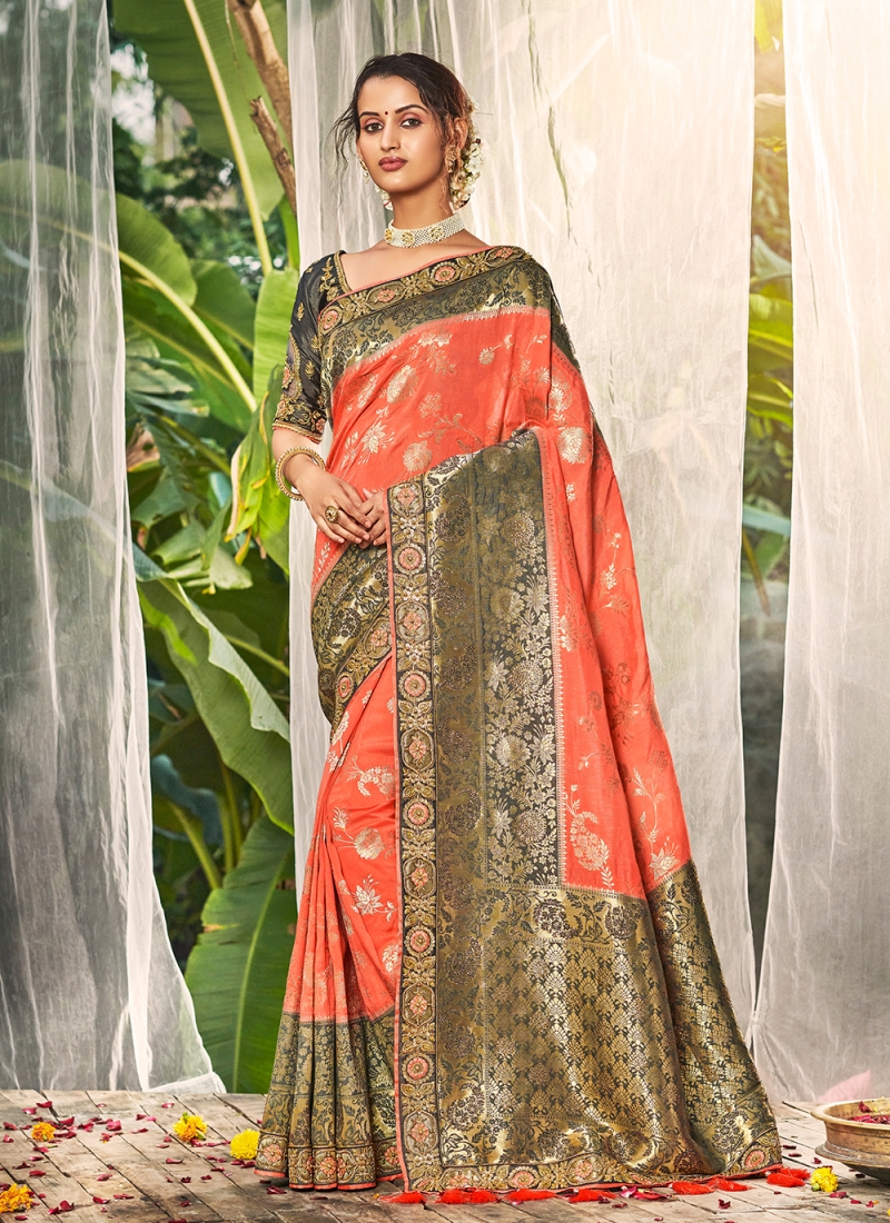 Beautiful Mexico Silk Party Wear Saree | Latest Kurti Designs