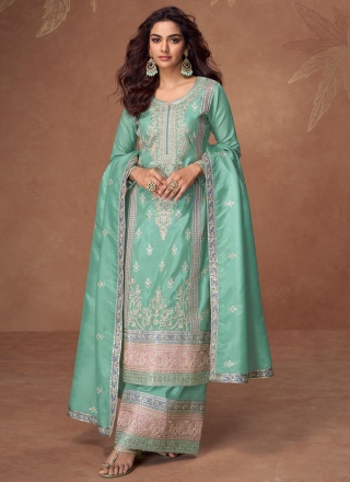 Swanky Shimmer Ceremonial Trendy Salwar Kameez