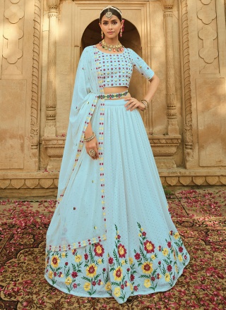 White - Designer - Lehenga Cholis: Buy Indian Lehenga Outfits Online |  Utsav Fashion