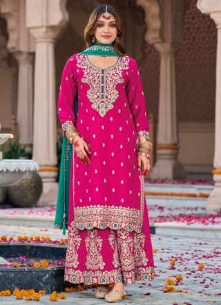 Unique Zari Readymade Salwar Kameez