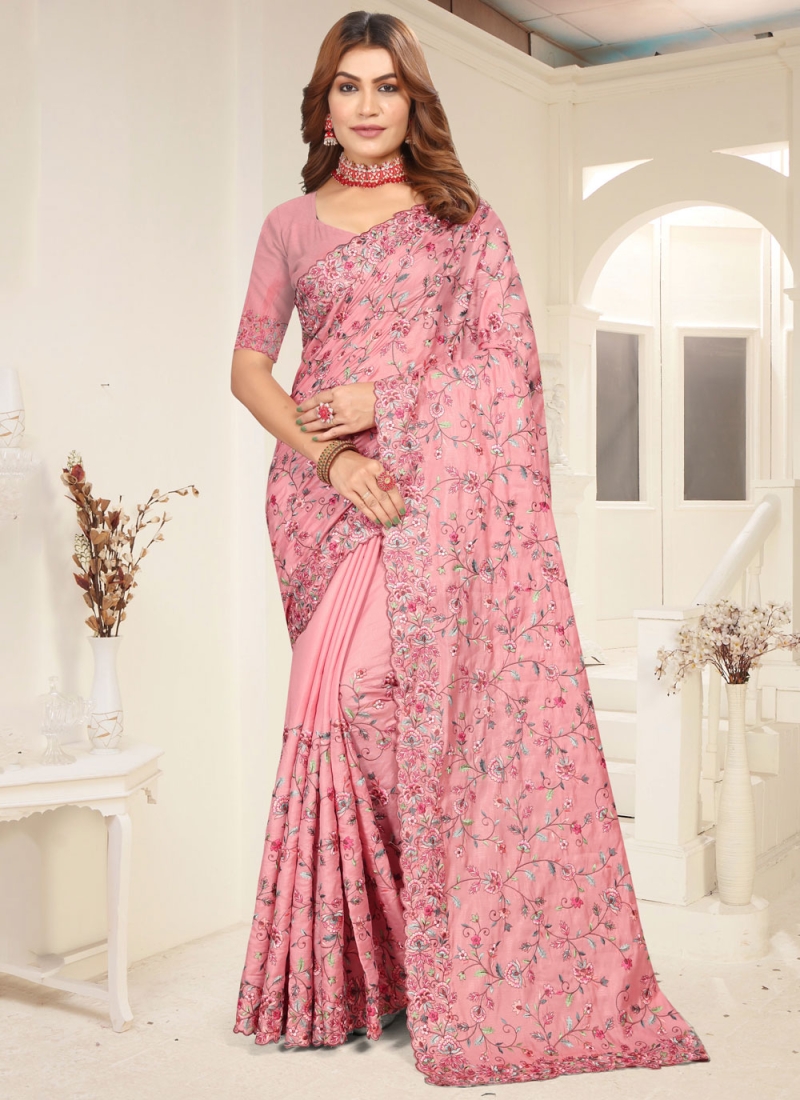 Wonderous Tussar Silk Designer Saree